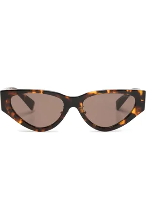 Miu Miu Cat-Eye-Sonnenbrille mit Logo