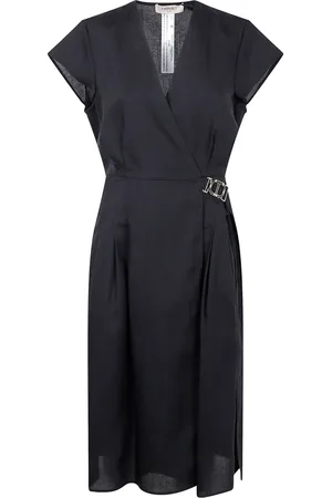 Twin-Set Linen-blend dress