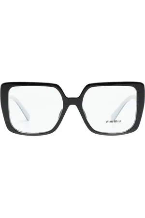 Miu Miu Brille mit Oversized-Gestell
