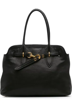Miu Miu 2010-2024 Medium Nappa Aventure tote bag