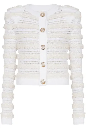 Balmain Tweed-Cardigan