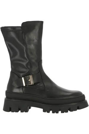 Borbonese Bikerstiefel aus Leder