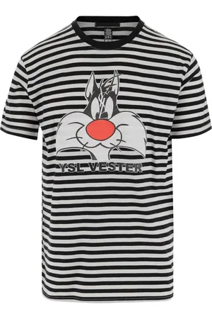 BLACK SCORE Gestreiftes T-Shirt