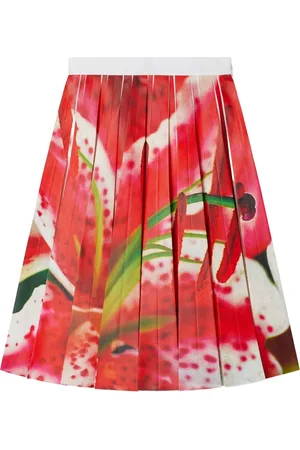 Tory Burch Faltenrock mit Blumen-Print