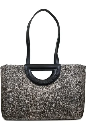Borbonese Große Bouche Tote Bag
