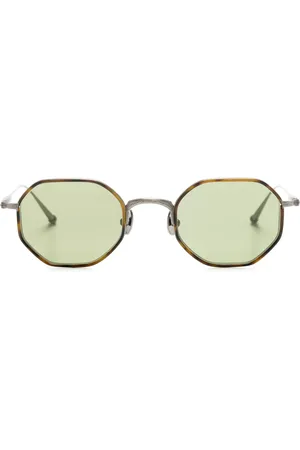 MATSUDA M3086-I Sonnenbrille mit geometrischem Gestell