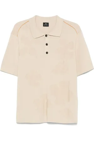 Paul Smith Poloshirt aus Blumen-Jacquard