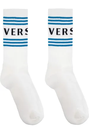VERSACE Jacquard-Socken mit Logo