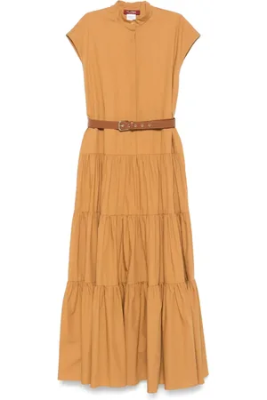 Max Mara Midikleid aus Baumwolle