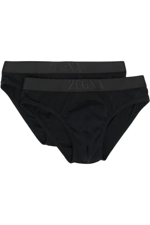 Ermenegildo Zegna Set aus zwei Slips mit Logo
