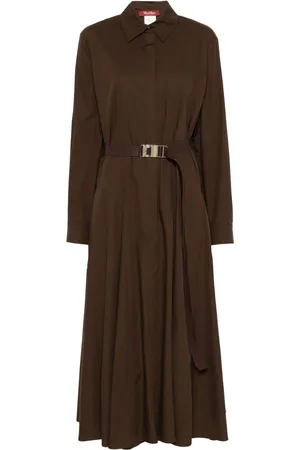 Max Mara Midikleid aus Baumwolle