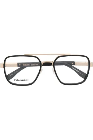 Dsquared2 Brille mit Logo-Prägung