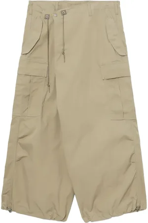 JUNYA WATANABE Asymmetrische Cargohose mit weitem Bein
