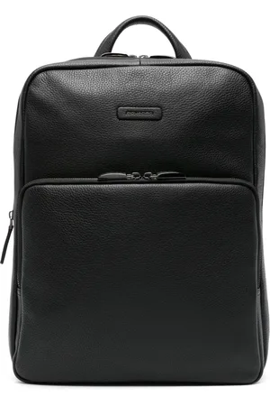 Piquadro Rucksack mit Logo-Patch