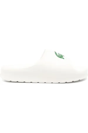 Lacoste Logo-print slides