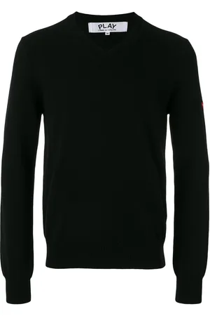 Comme des Garçons Pullover mit Herz-Patch