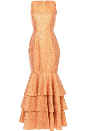 Bambah Abendkleid mit Rüschen