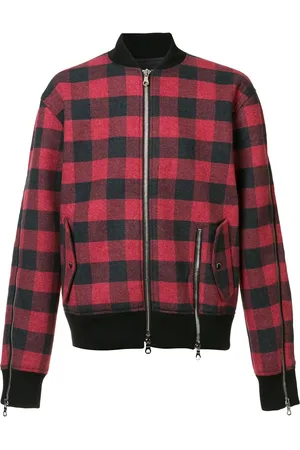 MOSTLY HEARD RARELY SEEN Karierte Bomberjacke