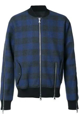 MOSTLY HEARD RARELY SEEN Karierte Bomberjacke