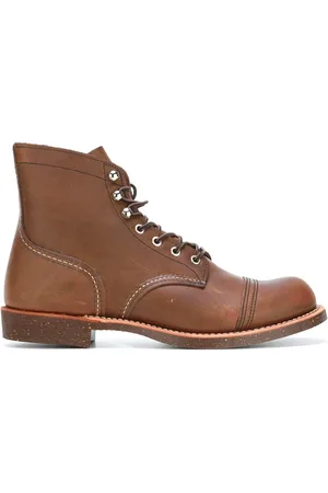 Red Wing Schnürstiefel mit Ziernähten