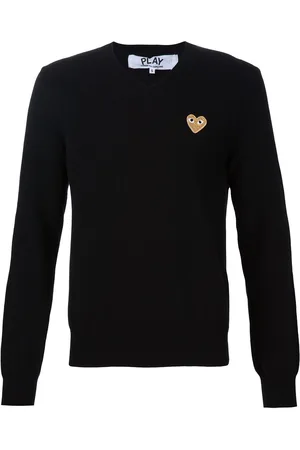 Comme des Garçons Sweatshirt mit Herzapplikation