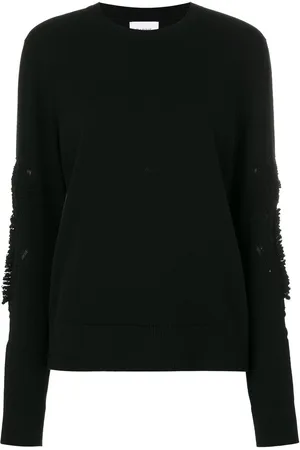 Barrie Kaschmirpullover mit Rundhalsausschnitt