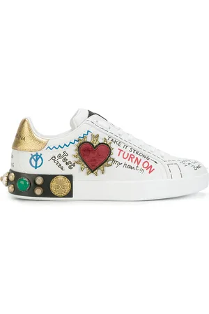Dolce & Gabbana Sneakers mit Nieten