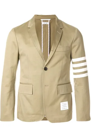 Thom Browne Sakko mit Logo-Streifen