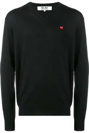 Comme des Garçons Pullover mit kontrastierendem Logo