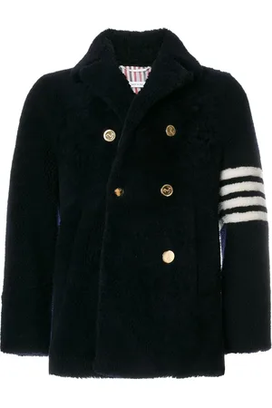 Thom Browne Capanjacke aus Shearling
