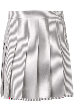 Thom Browne Minirock aus Seersucker