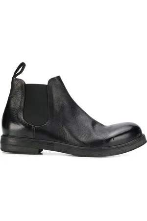 MARSÈLL Chelsea-Boots aus gekörntem Leder