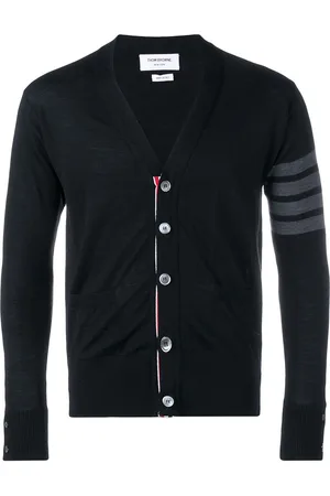 Thom Browne Merinocardigan mit V-Ausschnitt