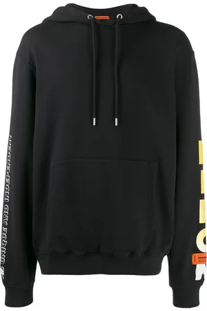 Heron Preston Kapuzenpullover mit Flammengesicht