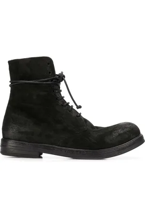 MARSÈLL Wildlederstiefel mit Schnürung