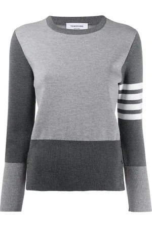Thom Browne Pullover mit Logo-Streifen