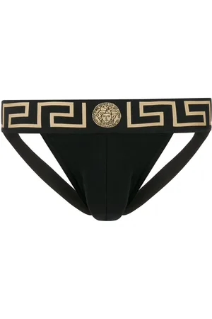 VERSACE Greca Border jockstrap