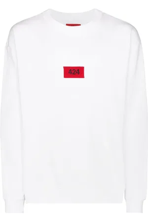 424 FAIRFAX Sweatshirt mit Logo-Patch