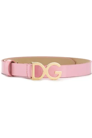 Dolce & Gabbana Gürtel - DG-logo patent leather belt