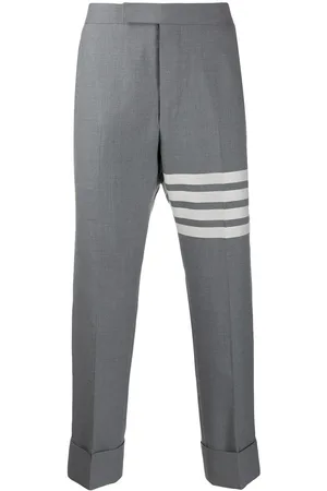 Thom Browne Hose mit Logo-Streifen