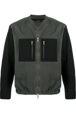 Neil Barrett Bomberjacke mit Kontrasttaschen
