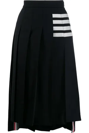 Thom Browne Midirock mit Falten