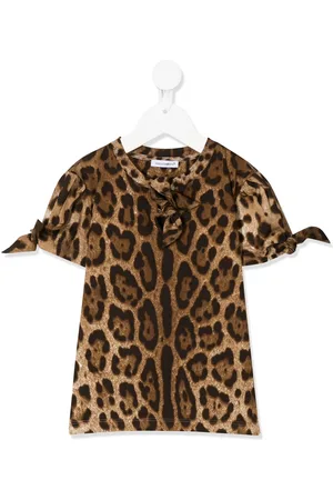 Dolce & Gabbana T-Shirt mit Leoparden-Print
