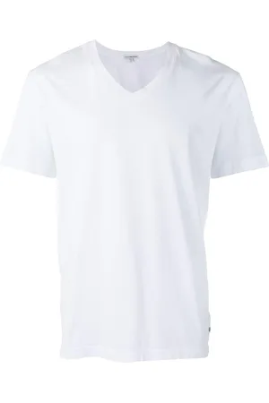 James Perse T-Shirt mit V-Ausschnitt