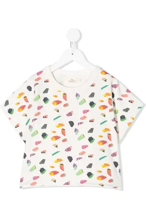 Le pandorine T-Shirt mit geometrischem Print