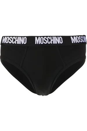 Moschino Slip mit Logo-Bund