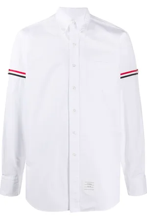 Thom Browne Hemd mit RWB-Streifen