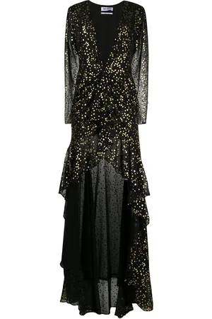 The Attico Kleid mit tiefem Ausschnitt