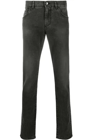 Dolce & Gabbana Jeans mit Logo-Schild