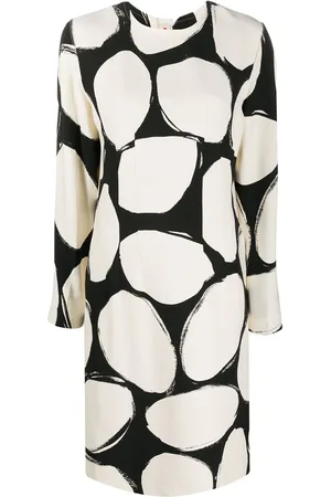 Marni Kleid mit Kreis-Print